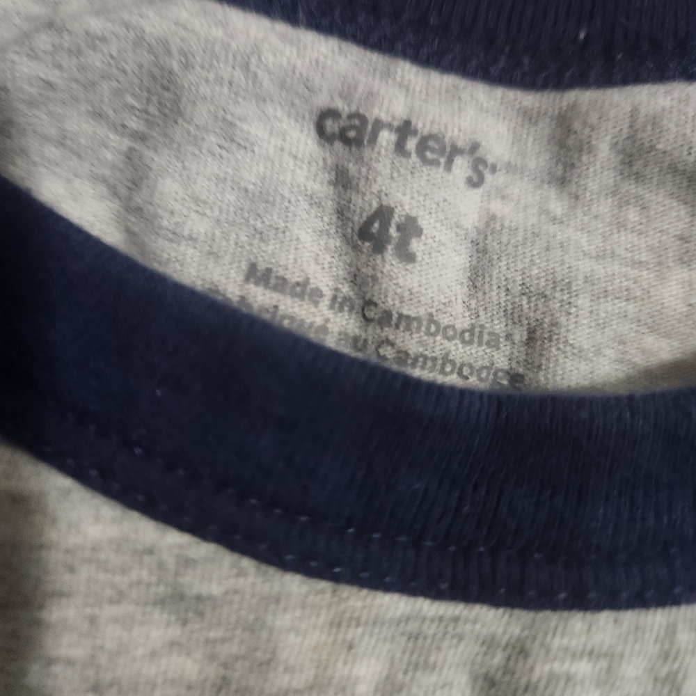 Carter's Assorted Striped and Solid Tees - Picture 9 of 9